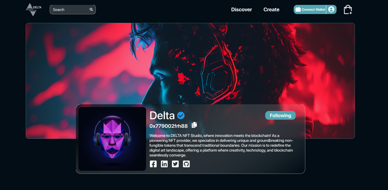 DELTA NFT MARKETPLACE