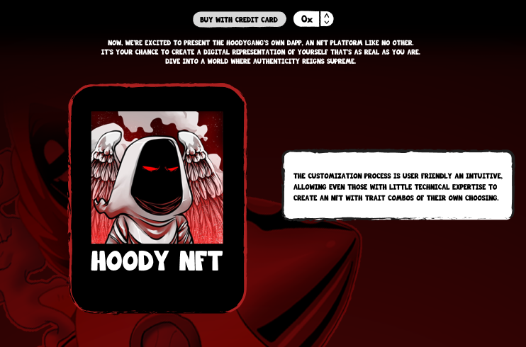 HoodyGang – NFT Collection Platform